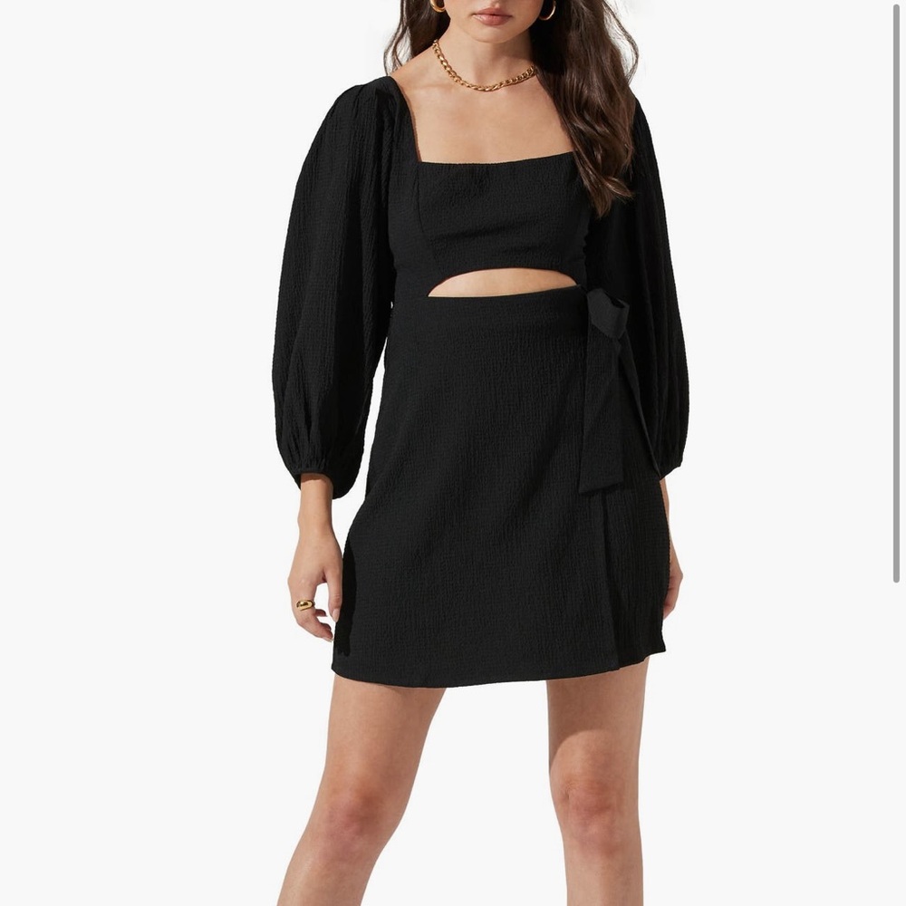 Astr Black Mini Skirt